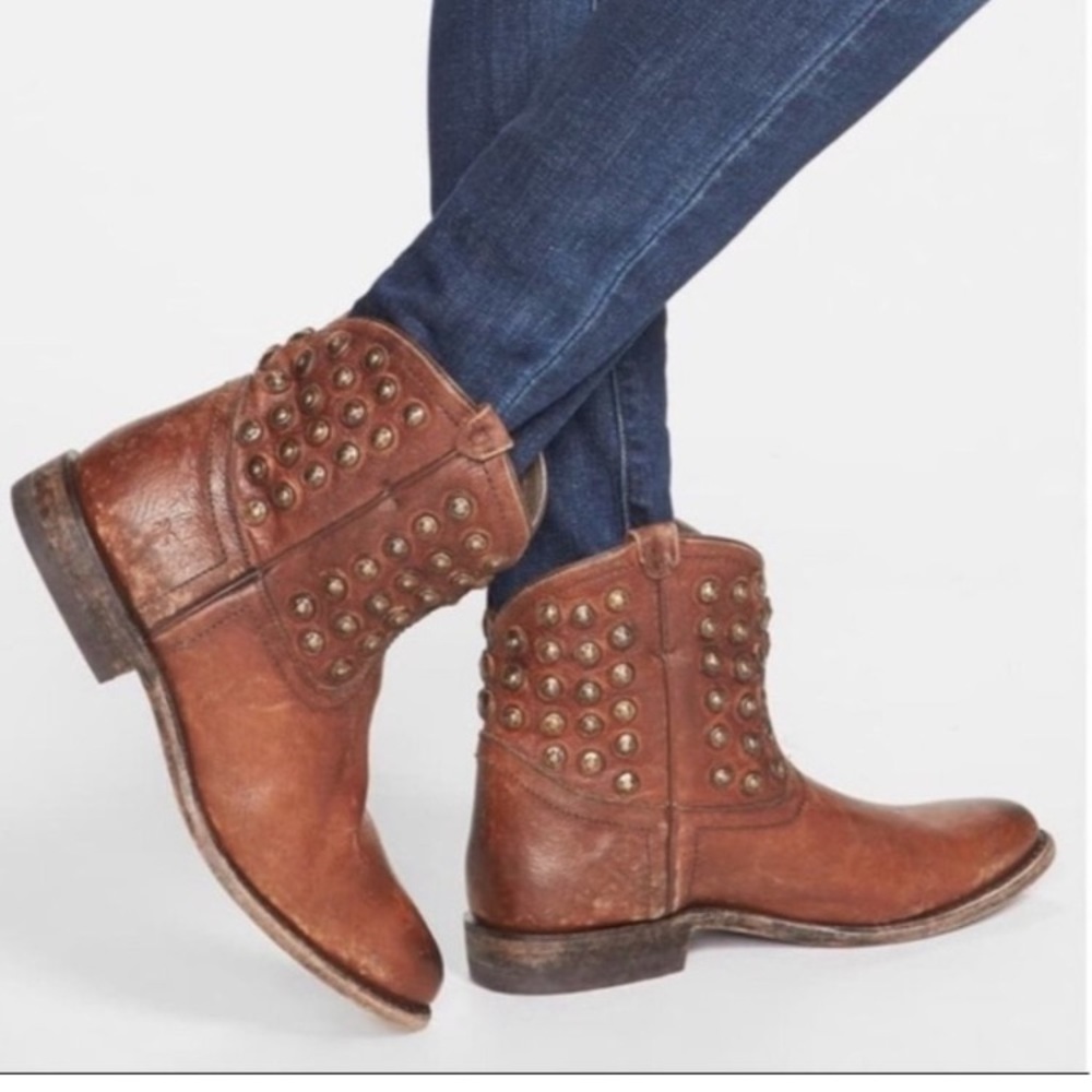 Frye Wyatt Studded Boots